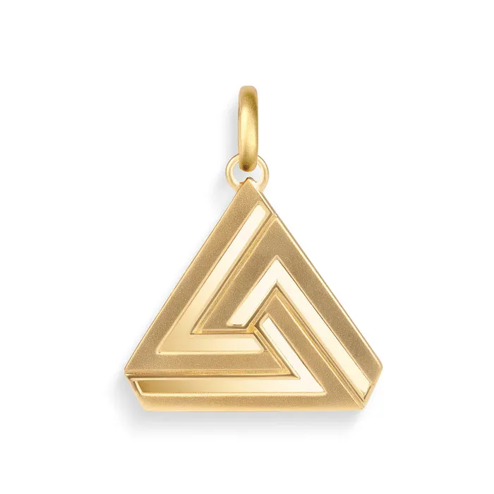 Small Abracadabra Triangle Simple Series 1 Aaron Basha Earrings