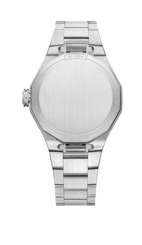 Baume Mercier Watches Baume MercierRiviera 10729 QUARTZ WATCH DATE DISPLAY DIAMONDSET 33MM