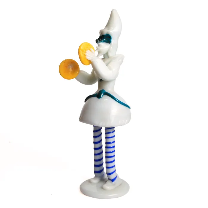 Fulvio Bianconi Earrings Fulvio Bianconi figurine cymbals