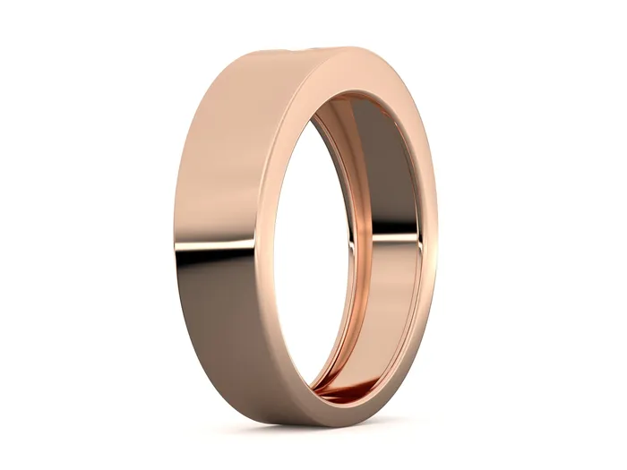 Sapheena Jewelry Rings Darius Mens Princess Cut Kite Setting Wedding Ring