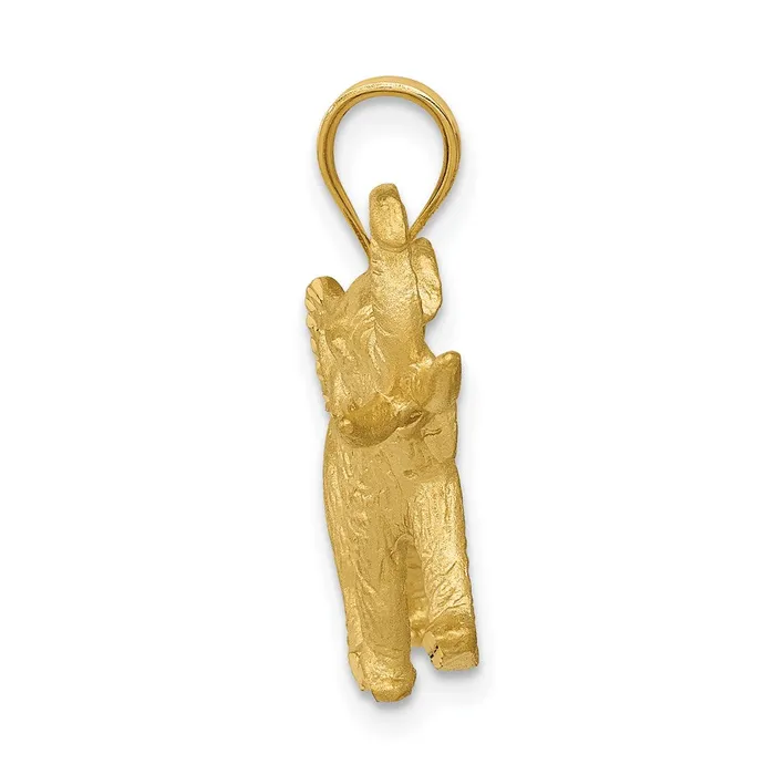 14k Yellow Gold Elephant Pendant Goldia PreStyled Sets