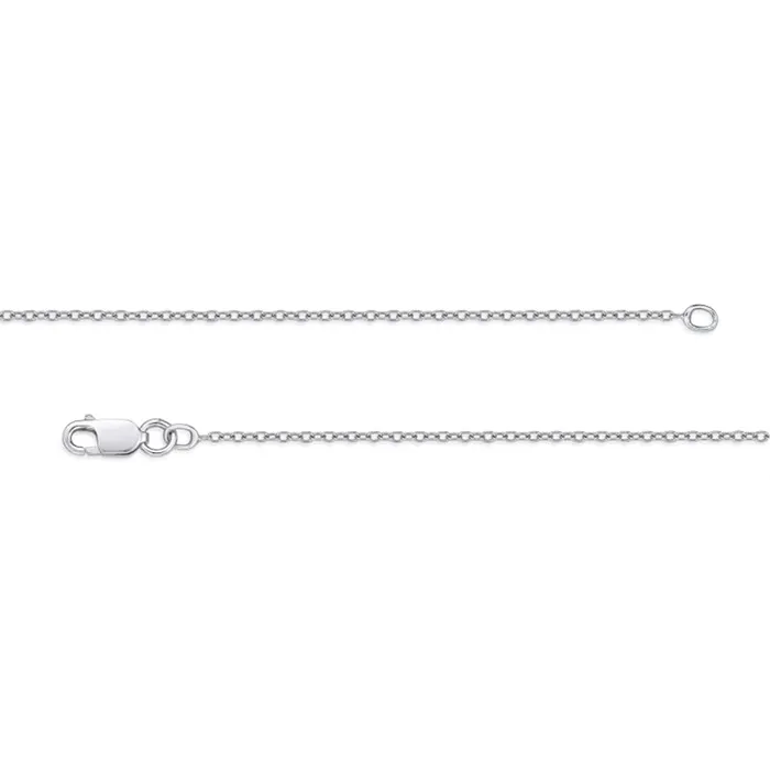 60mm White LabCreated Sapphire Frame Teardrop Pendant in Sterling Silver Goldia Necklaces 60mm White LabCreated Sapphire Frame Teardrop Pendant in Sterling Silver Goldia Necklaces