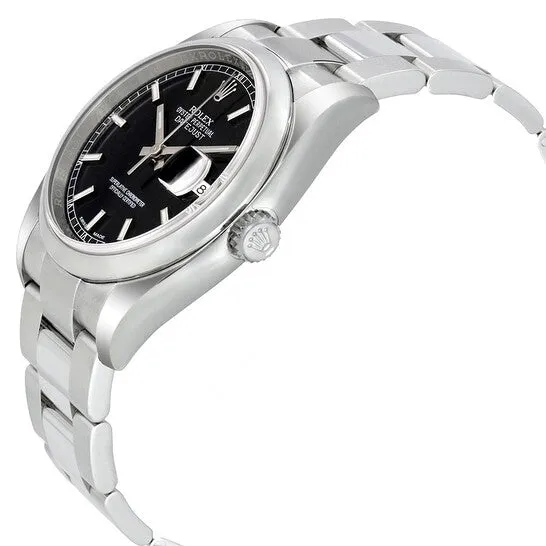 Bracelets JMS always Original Rolex Datejust 36 Black Dial Stainless Steel Oyster Bracelet Automatic Mens Watch 116200BKSO Bracelets JMS always Original Rolex Datejust 36 Black Dial Stainless Steel Oyster Bracelet Automatic Mens Watch 116200BKSO