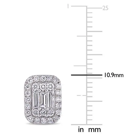 Earrings Original AMOUR 34 CT TW Diamond Stud Earrings In 14K White Gold JMS always Earrings Original AMOUR 34 CT TW Diamond Stud Earrings In 14K White Gold JMS always