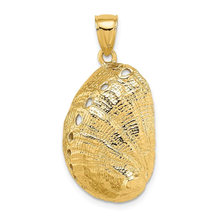 Goldia Charm Necklaces 14k Yellow Gold Abalone Shell Charm
