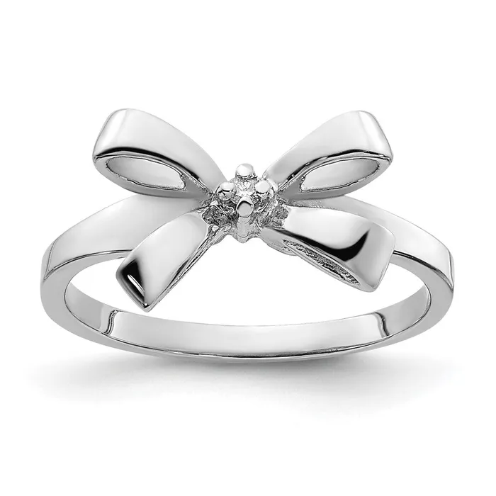 Goldiacom Rings 14k White Gold A Real Diamond ring