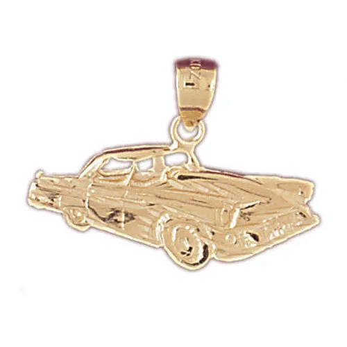 Goldia PreStyled Sets 14K Gold Classic Automobile Pendant