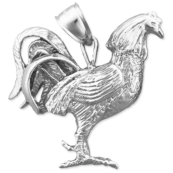 Goldia PreStyled Sets 14K Gold Rooster Pendant
