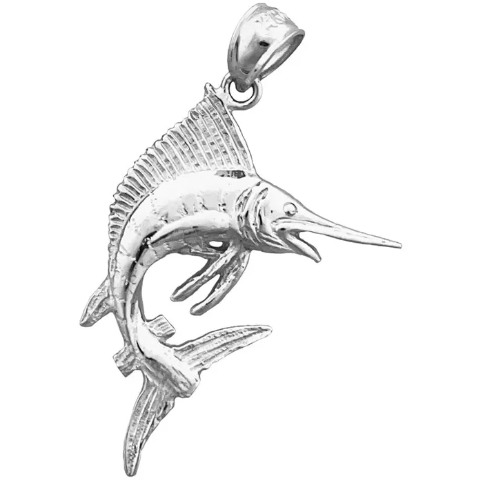 Goldia PreStyled Sets 14K Gold Sealife Sailfish Pendant