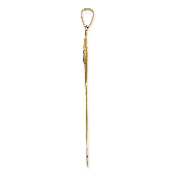 Goldia PreStyled Sets 14k Yellow Gold Polished Solid Risen Christ Pendant