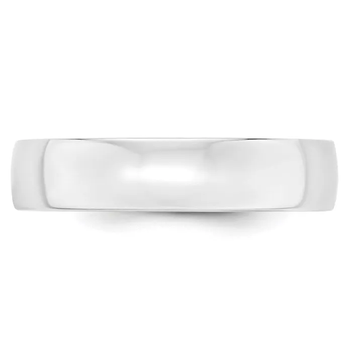 Goldia Rings Solid 10K White Gold 5mm Light Weight Comfort Fit MensWomens Wedding Band Ring Size 115 Goldia Rings Solid 10K White Gold 5mm Light Weight Comfort Fit MensWomens Wedding Band Ring Size 115