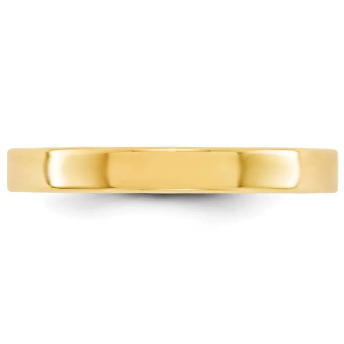 Goldia Rings Solid 10K Yellow Gold 3mm Light Weight Flat MensWomens Wedding Band Ring Size 45 Goldia Rings Solid 10K Yellow Gold 3mm Light Weight Flat MensWomens Wedding Band Ring Size 45