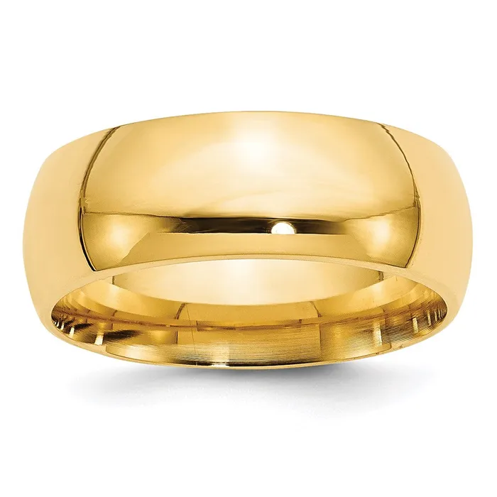 Goldia Rings Solid 10K Yellow Gold 8mm Comfort Fit MensWomens Wedding Band Ring Size 115 Goldia Rings Solid 10K Yellow Gold 8mm Comfort Fit MensWomens Wedding Band Ring Size 115