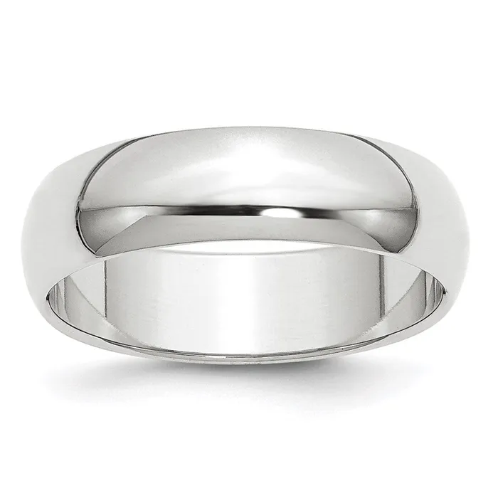 Goldia Solid 14K Yellow Gold White Gold 6mm HalfRound MensWomens Wedding Band Ring Size 8 Rings Goldia Solid 14K Yellow Gold White Gold 6mm HalfRound MensWomens Wedding Band Ring Size 8 Rings