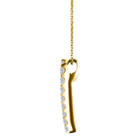 JMS always Necklaces Original Maulijewels 14K Yellow Gold 05 Ct Natural Diamond Heart Pendant with 18 Gold Plated 925 Sterling Silver Box Chain JMS always Necklaces Original Maulijewels 14K Yellow Gold 05 Ct Natural Diamond Heart Pendant with 18 Gold Plated 925 Sterling Silver Box Chain