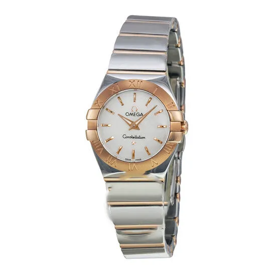 JMS always Necklaces Original Omega Constellation White Mother of Pearl Dial Stainless Steel and 18kt Rose Gold Ladies Watch 12320246005003 JMS always Necklaces Original Omega Constellation White Mother of Pearl Dial Stainless Steel and 18kt Rose Gold Ladies Watch 12320246005003