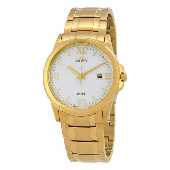 JMS always Original Citizen Ecodrive White Dial Goldtone Steel Mens Watch BM726257A Rings JMS always Original Citizen Ecodrive White Dial Goldtone Steel Mens Watch BM726257A Rings