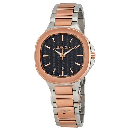 JMS always Original MatheyTissot Evasion Black Dial Twotone Mens Watch H152RN Rings JMS always Original MatheyTissot Evasion Black Dial Twotone Mens Watch H152RN Rings