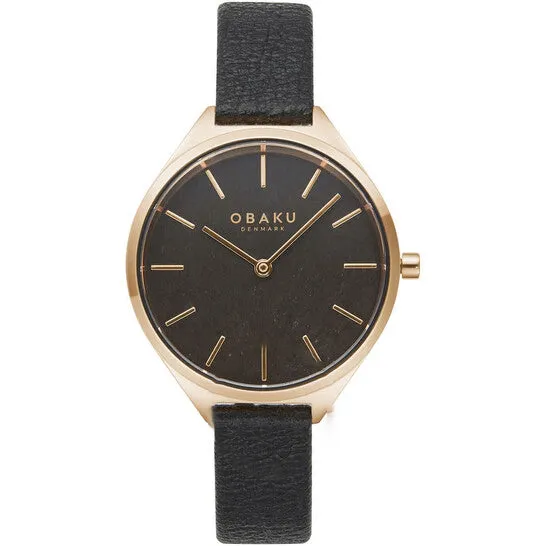 JMS always Original Obaku Kaffe Quartz Black Dial Ladies Watch V257LHVNRB Watches JMS always Original Obaku Kaffe Quartz Black Dial Ladies Watch V257LHVNRB Watches