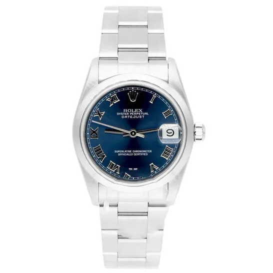 JMS always Original Preowned Rolex Datejust Automatic Blue Dial Ladies Watch 68240 BLRO Watches JMS always Original Preowned Rolex Datejust Automatic Blue Dial Ladies Watch 68240 BLRO Watches