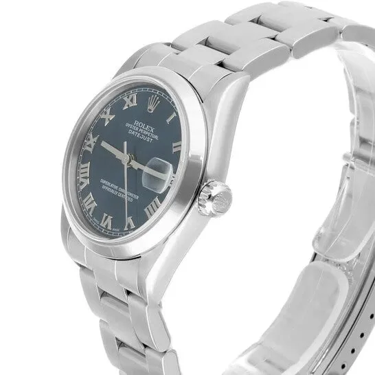 JMS always Original Preowned Rolex Datejust Automatic Blue Dial Ladies Watch 68240 BLRO Watches JMS always Original Preowned Rolex Datejust Automatic Blue Dial Ladies Watch 68240 BLRO Watches
