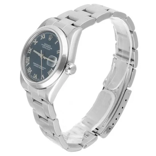 JMS always Original Preowned Rolex Datejust Automatic Blue Dial Ladies Watch 68240 BLRO Watches JMS always Original Preowned Rolex Datejust Automatic Blue Dial Ladies Watch 68240 BLRO Watches