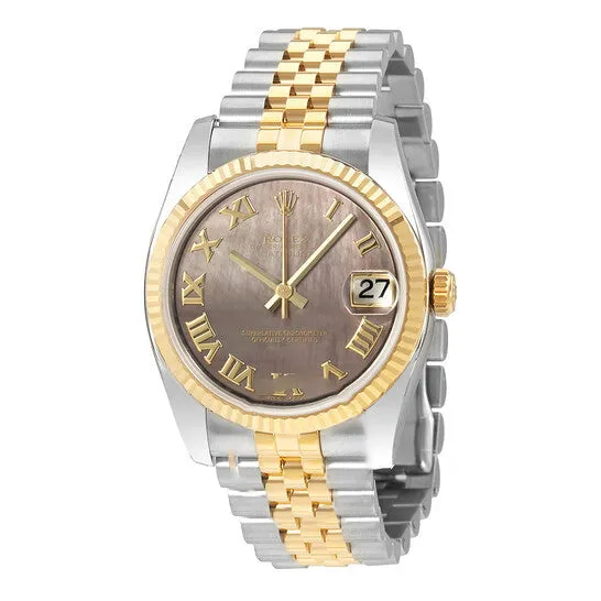 JMS always Original Rolex Datejust 31 Black Mother of Pearl Steel and 18K Yellow Gold Ladies Watch 178273BKMRJ Necklaces JMS always Original Rolex Datejust 31 Black Mother of Pearl Steel and 18K Yellow Gold Ladies Watch 178273BKMRJ Necklaces
