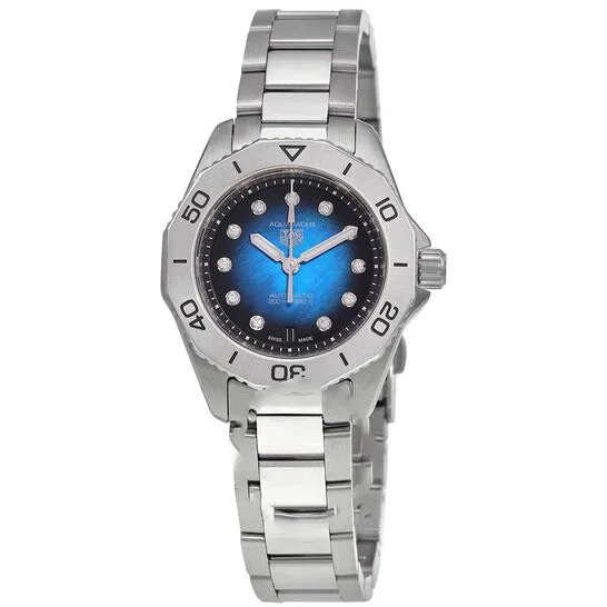 JMS always Original Tag Heuer Aquaracer Automatic Diamond Blue Dial Ladies Watch WBP2411BA0622 Watches JMS always Original Tag Heuer Aquaracer Automatic Diamond Blue Dial Ladies Watch WBP2411BA0622 Watches