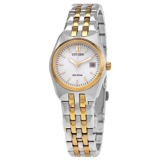 JMS always Watches Original Citizen EcoDrive Corso Silver Dial Ladies Watch EW229950A JMS always Watches Original Citizen EcoDrive Corso Silver Dial Ladies Watch EW229950A