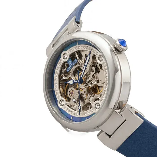 JMS always Watches Original Empress Adelaide Automatic Crystal Blue Dial Ladies Watch EMPEM2505 JMS always Watches Original Empress Adelaide Automatic Crystal Blue Dial Ladies Watch EMPEM2505