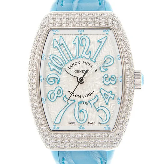 JMS always Watches Original Franck Muller Vanguard Automatic Diamond White Dial Unisex Watch V 29 SC AT FO D ACBL JMS always Watches Original Franck Muller Vanguard Automatic Diamond White Dial Unisex Watch V 29 SC AT FO D ACBL