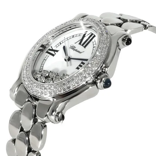 JMS always Watches Original Preowned Chopard Happy Sport Quartz Diamond White Dial Ladies Watch 27841923 JMS always Watches Original Preowned Chopard Happy Sport Quartz Diamond White Dial Ladies Watch 27841923