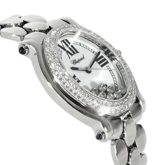 JMS always Watches Original Preowned Chopard Happy Sport Quartz Diamond White Dial Ladies Watch 27841923 JMS always Watches Original Preowned Chopard Happy Sport Quartz Diamond White Dial Ladies Watch 27841923