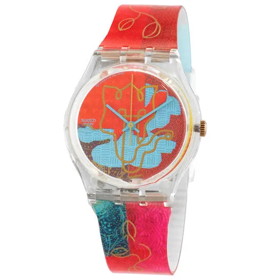JMS always Watches Original Swatch Madan Quartz Ladies Watch GK310