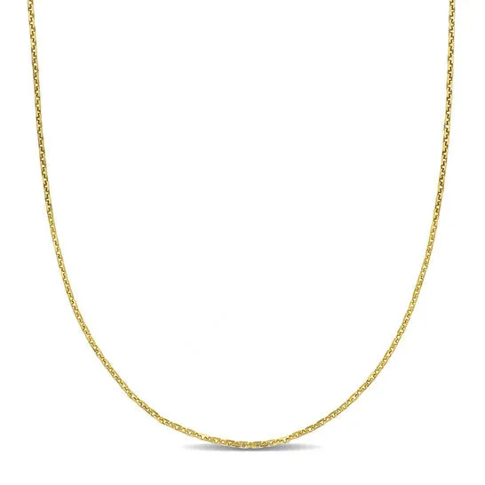 Necklaces JMS always Original AMOUR 12mm Diamondcut Cable Chain Necklace In 14K Yellow Gold 16 In