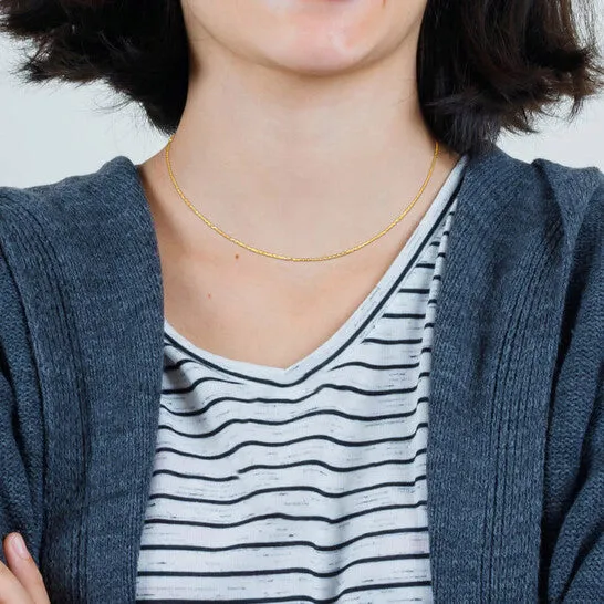 Necklaces JMS always Original AMOUR 12mm Diamondcut Cable Chain Necklace In 14K Yellow Gold 16 In Necklaces JMS always Original AMOUR 12mm Diamondcut Cable Chain Necklace In 14K Yellow Gold 16 In