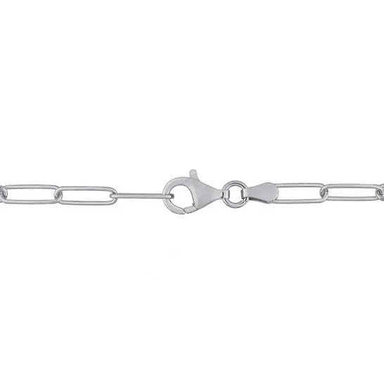 Necklaces Original AMOUR Paperclip Chain Necklace In Sterling Silver 37 In JMS always Necklaces Original AMOUR Paperclip Chain Necklace In Sterling Silver 37 In JMS always