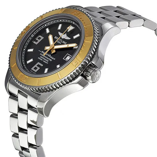 Original Breitling Superocean 44 Automatic Black Dial Stainless Steel Mens Watch C1739112BA77 JMS always Bracelets Original Breitling Superocean 44 Automatic Black Dial Stainless Steel Mens Watch C1739112BA77 JMS always Bracelets