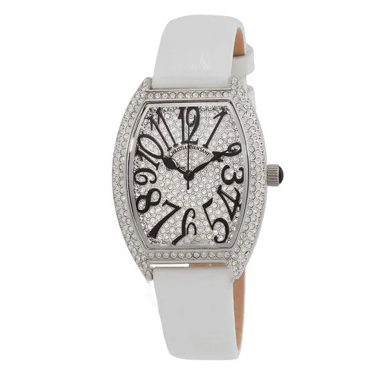 Original Christian Van Sant Elegant Quartz White Dial Ladies Watch CV4821W JMS always Watches Original Christian Van Sant Elegant Quartz White Dial Ladies Watch CV4821W JMS always Watches