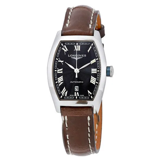 Original Longines Evidenza Black Dial Automatic Ladies Watch L21424512 JMS always Watches