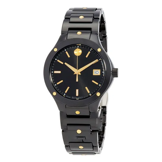 Original Movado SE Quartz Black Dial Ladies Watch 0607741 JMS always Watches