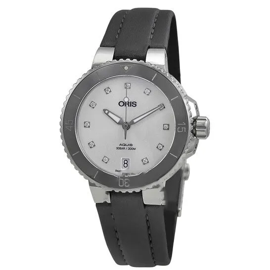 Original Oris Aquis White Dial Automatic Ladies Watch 73377314191MB JMS always Watches Original Oris Aquis White Dial Automatic Ladies Watch 73377314191MB JMS always Watches