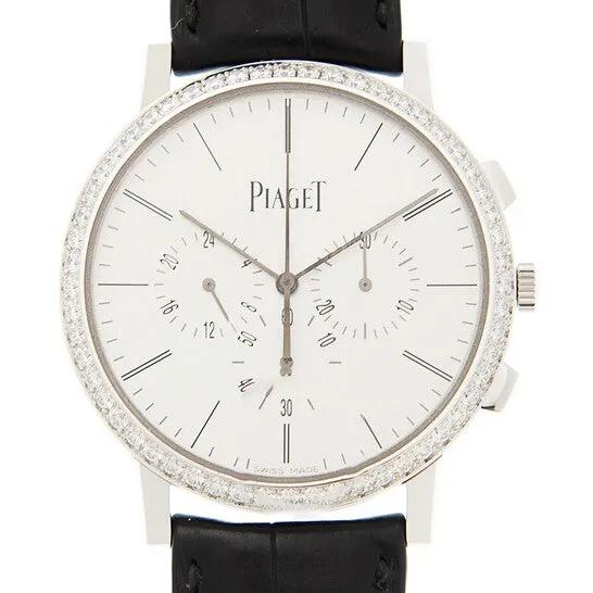 Original Piaget Altiplano Silver Dial 18K White Gold Diamond Mens Watch GOA40031 JMS always Earrings Original Piaget Altiplano Silver Dial 18K White Gold Diamond Mens Watch GOA40031 JMS always Earrings