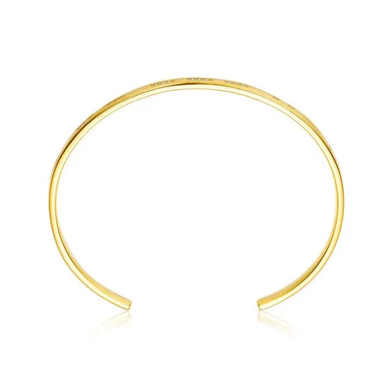 Original Rachel Glauber 14K Gold Plated Cubic Zirconia Cuff Bracelet JMS always Bracelets Original Rachel Glauber 14K Gold Plated Cubic Zirconia Cuff Bracelet JMS always Bracelets