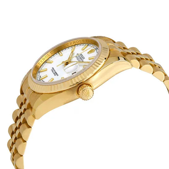 PreStyled Sets JMS always Original Rolex Oyster Perpetual Datejust 36 White Dial 18K Yellow Gold Automatic Mens Watch 116238WSJ PreStyled Sets JMS always Original Rolex Oyster Perpetual Datejust 36 White Dial 18K Yellow Gold Automatic Mens Watch 116238WSJ