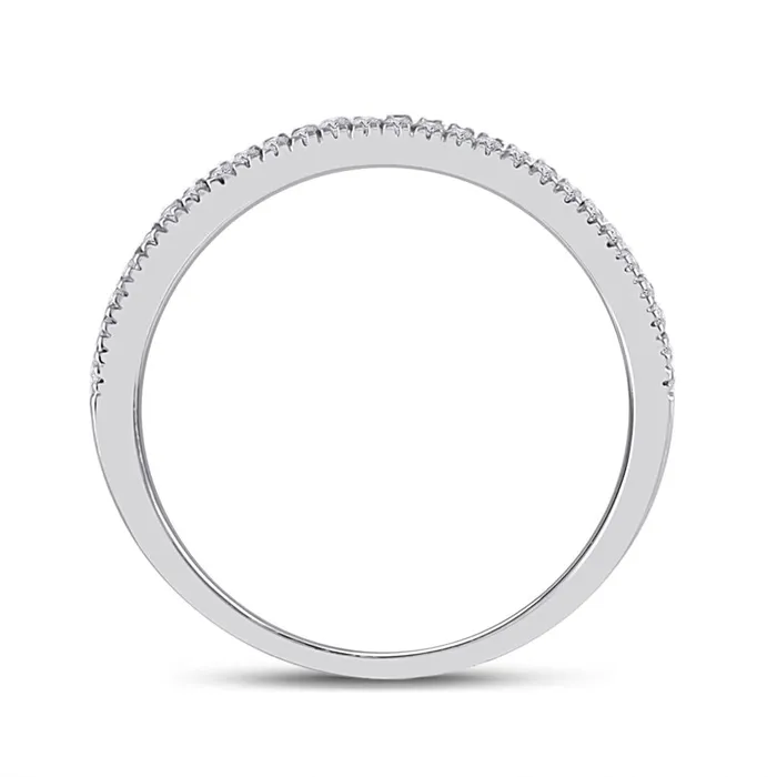 Rings gndatlanta 14k White Gold Round Diamond Oval Bridal Wedding Ring Set 13 Cttw