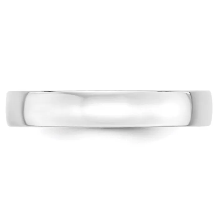 Rings Goldia Solid 10K White Gold 4mm Light Weight Comfort Fit MensWomens Wedding Band Ring Size 105 Rings Goldia Solid 10K White Gold 4mm Light Weight Comfort Fit MensWomens Wedding Band Ring Size 105