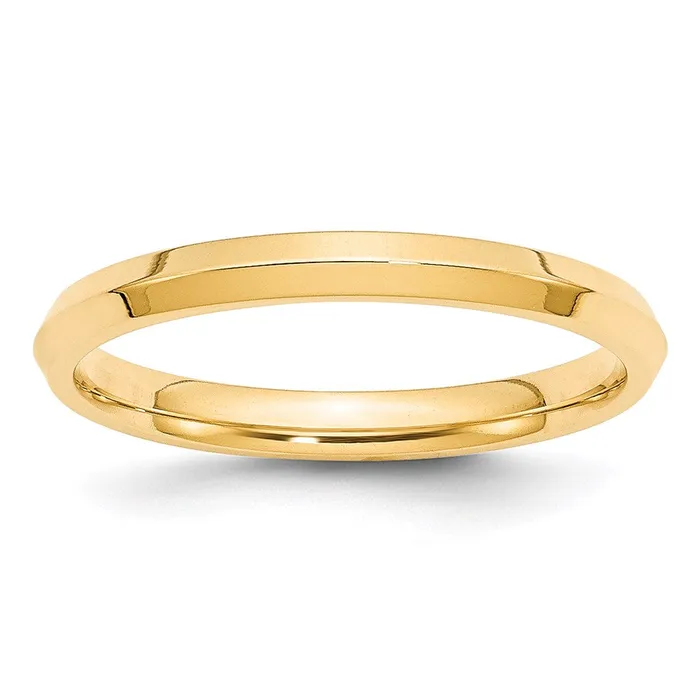 Rings Goldia Solid 10K Yellow Gold 25mm Knife Edge Comfort Fit MensWomens Wedding Band Ring Size 55 Rings Goldia Solid 10K Yellow Gold 25mm Knife Edge Comfort Fit MensWomens Wedding Band Ring Size 55
