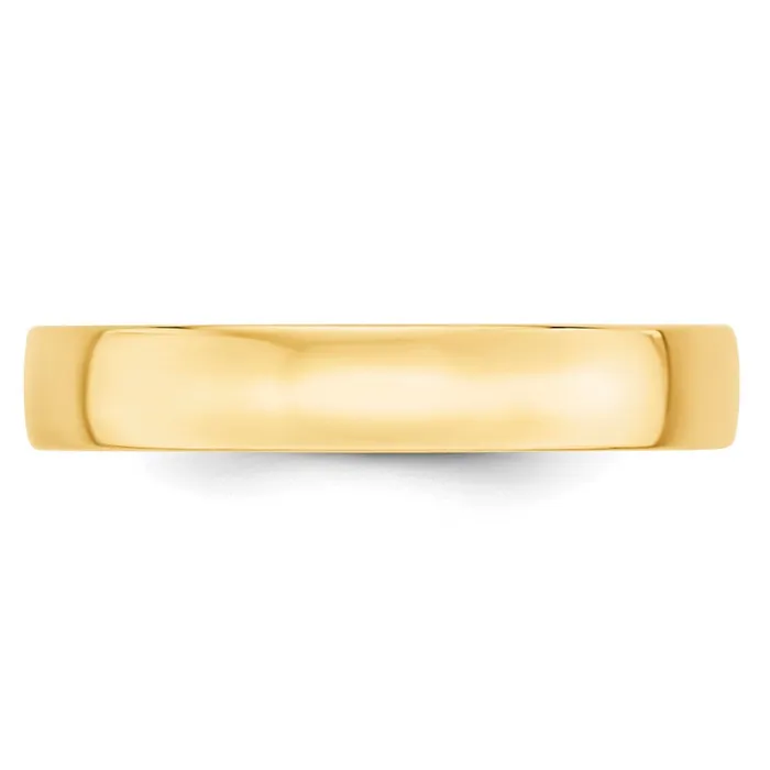 Rings Goldia Solid 10K Yellow Gold 4mm Light Weight Comfort Fit MensWomens Wedding Band Ring Size 125 Rings Goldia Solid 10K Yellow Gold 4mm Light Weight Comfort Fit MensWomens Wedding Band Ring Size 125