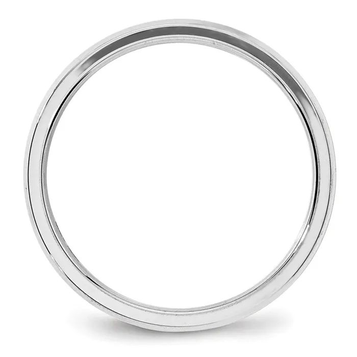 Rings Goldia Solid 18K White Gold 4mm Bevel Edge Comfort Fit MensWomens Wedding Band Ring Size 115 Rings Goldia Solid 18K White Gold 4mm Bevel Edge Comfort Fit MensWomens Wedding Band Ring Size 115